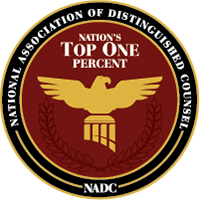 National Association Of Distinguished Counsel | Nation's Top 1 Percent